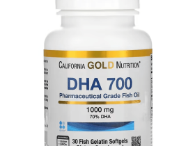iherb優惠碼2023-特價！a'cCalifornia Gold Nutrition, DHA 700 魚油 專用級 30粒 ￥29.83 原價￥74.85 4折