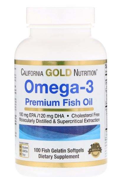 iherb 推荐商品California Gold Nutrition (CGN)鱼油，使用iHerb 2019 Promo Code-PDQ369现折5%-iherb关税教程-iherb HK推介